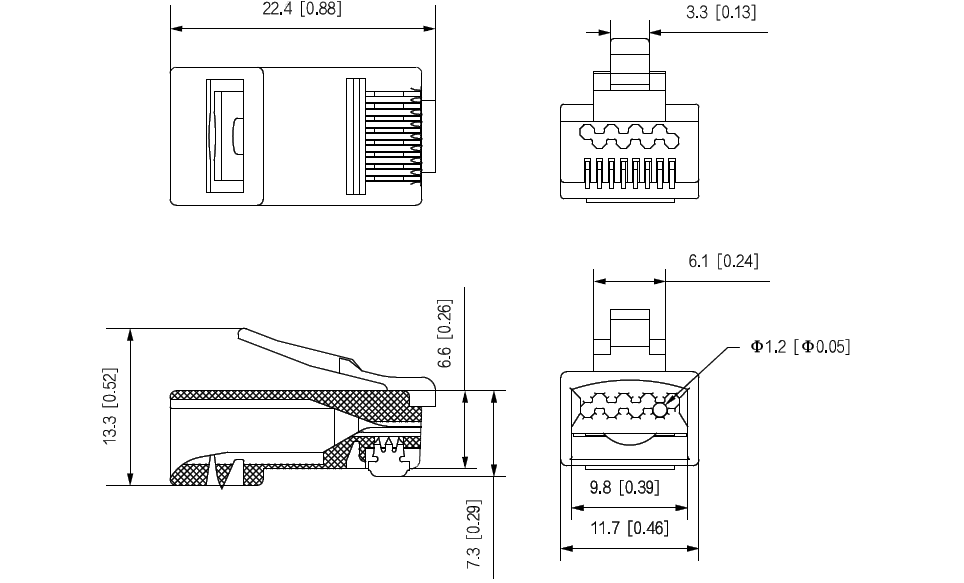 Dahua-大華監視器-周邊產品-PFM976-631-PT-尺寸