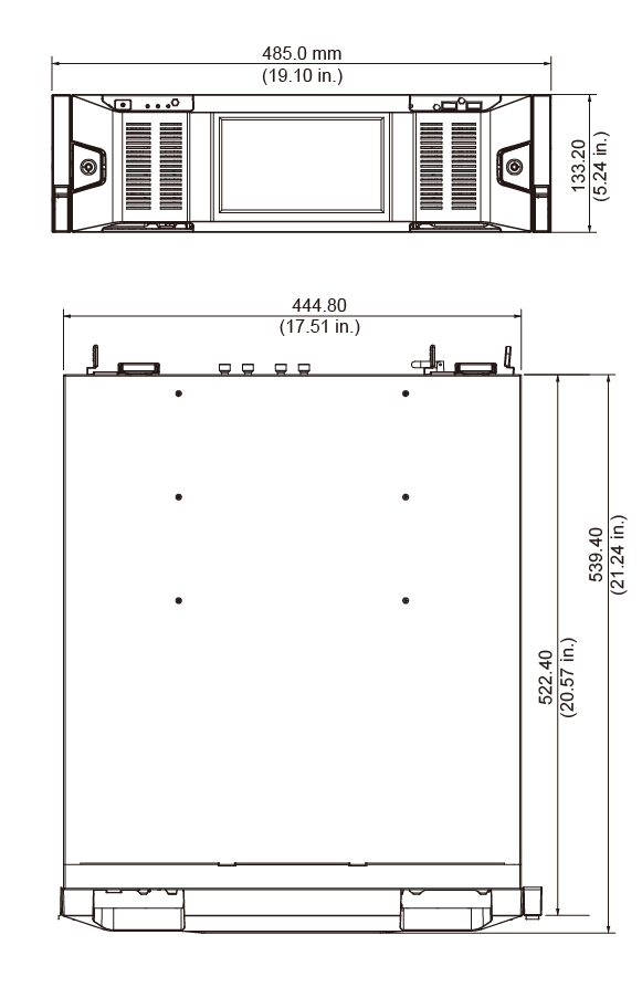 Dahua 大華監視器 伺服器主機 DSS7016DR-S2 尺寸