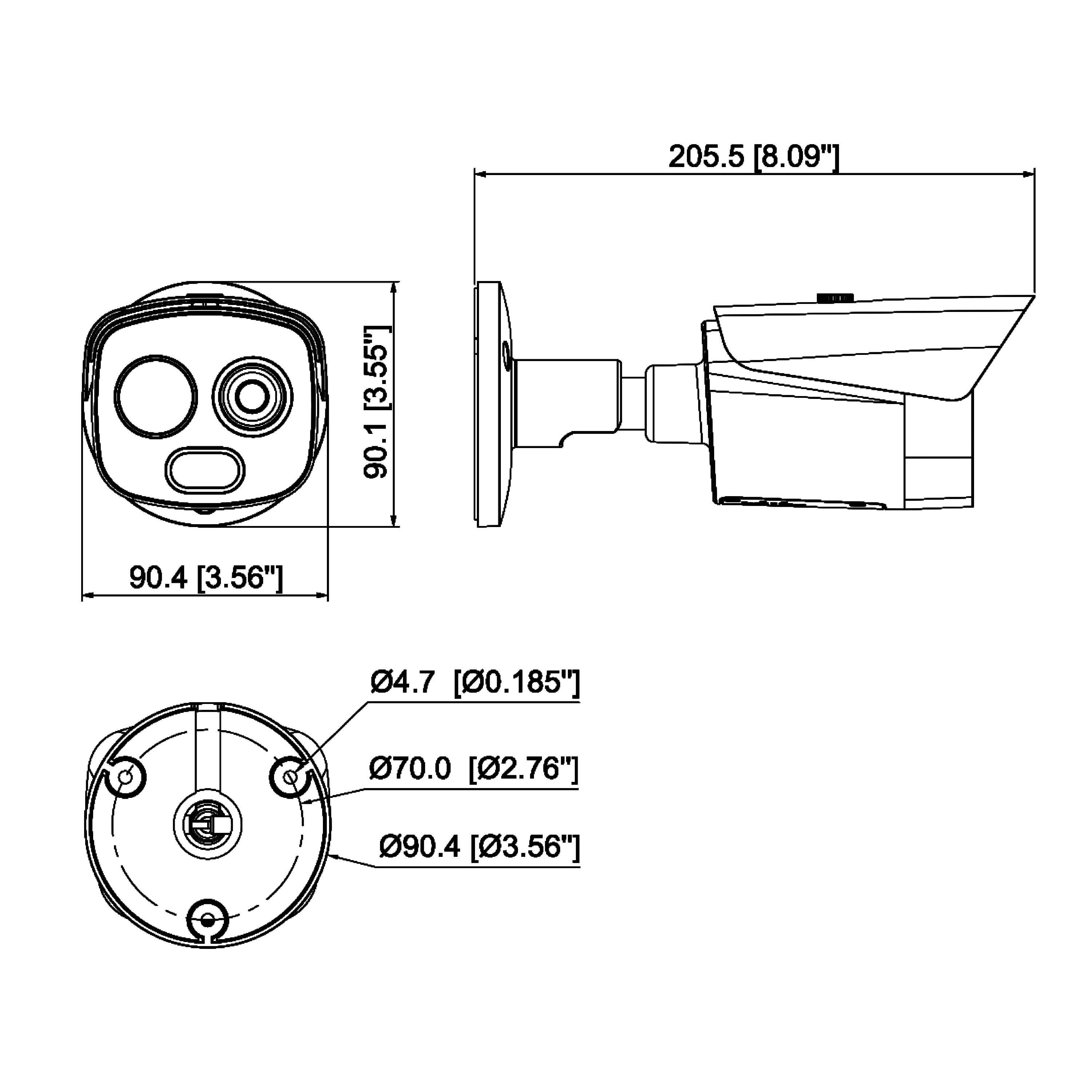 TPC-BF1241-T-S8 尺寸圖